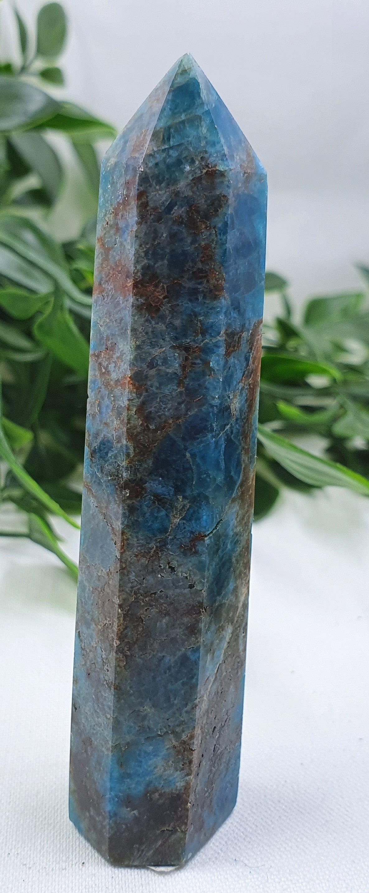 Blue Apatite Points #2