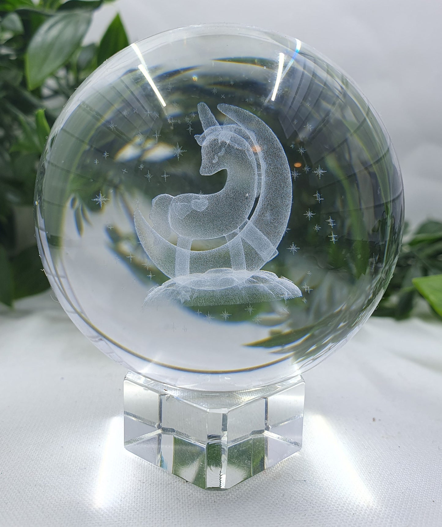 Glass Unicorn Sphere #1