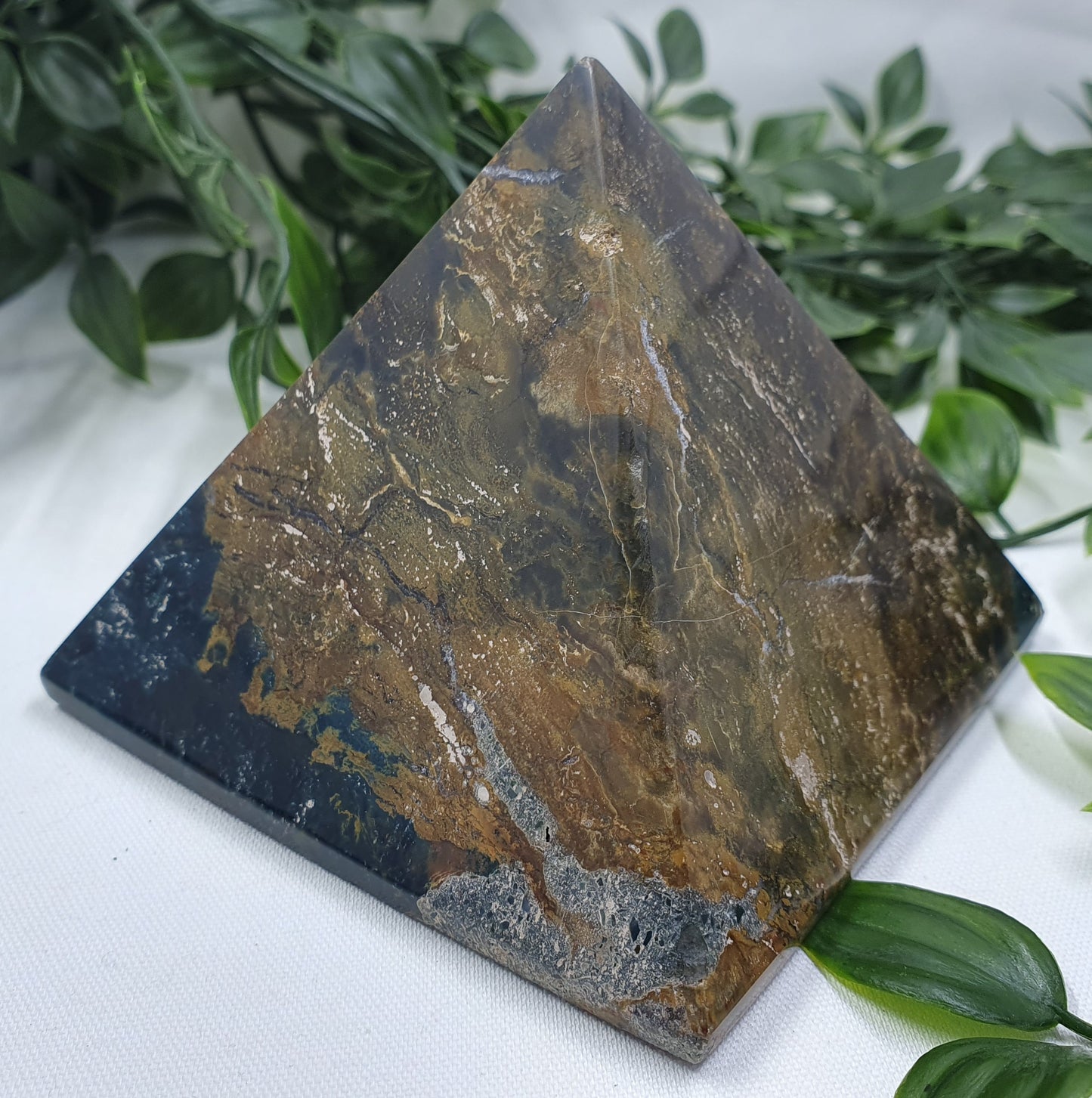 Ocean Jasper Pyramid #1