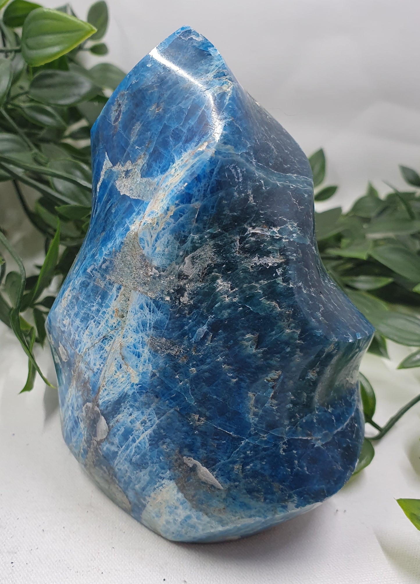 Blue Apatite Flame #1