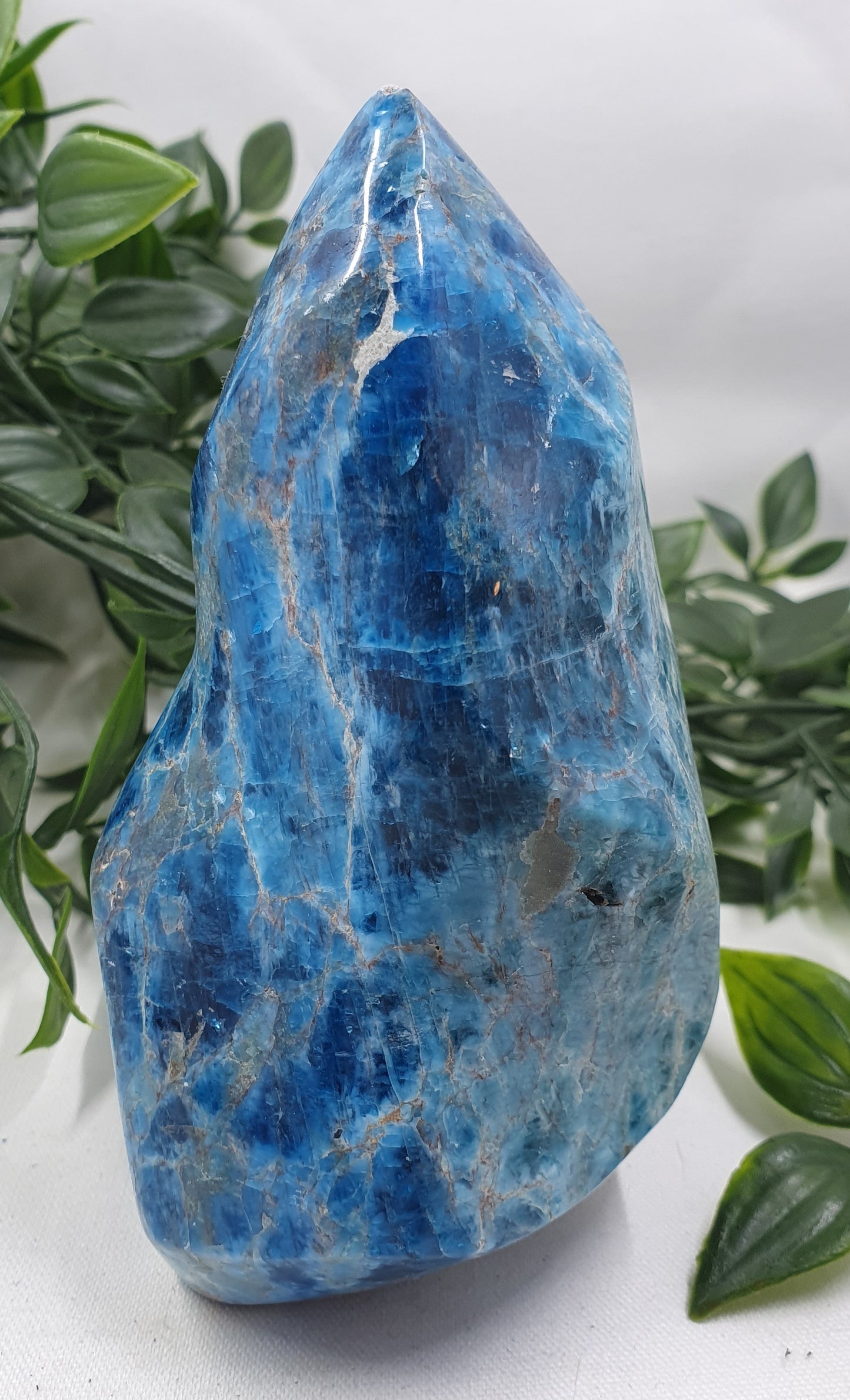 Blue Apatite Flame #2