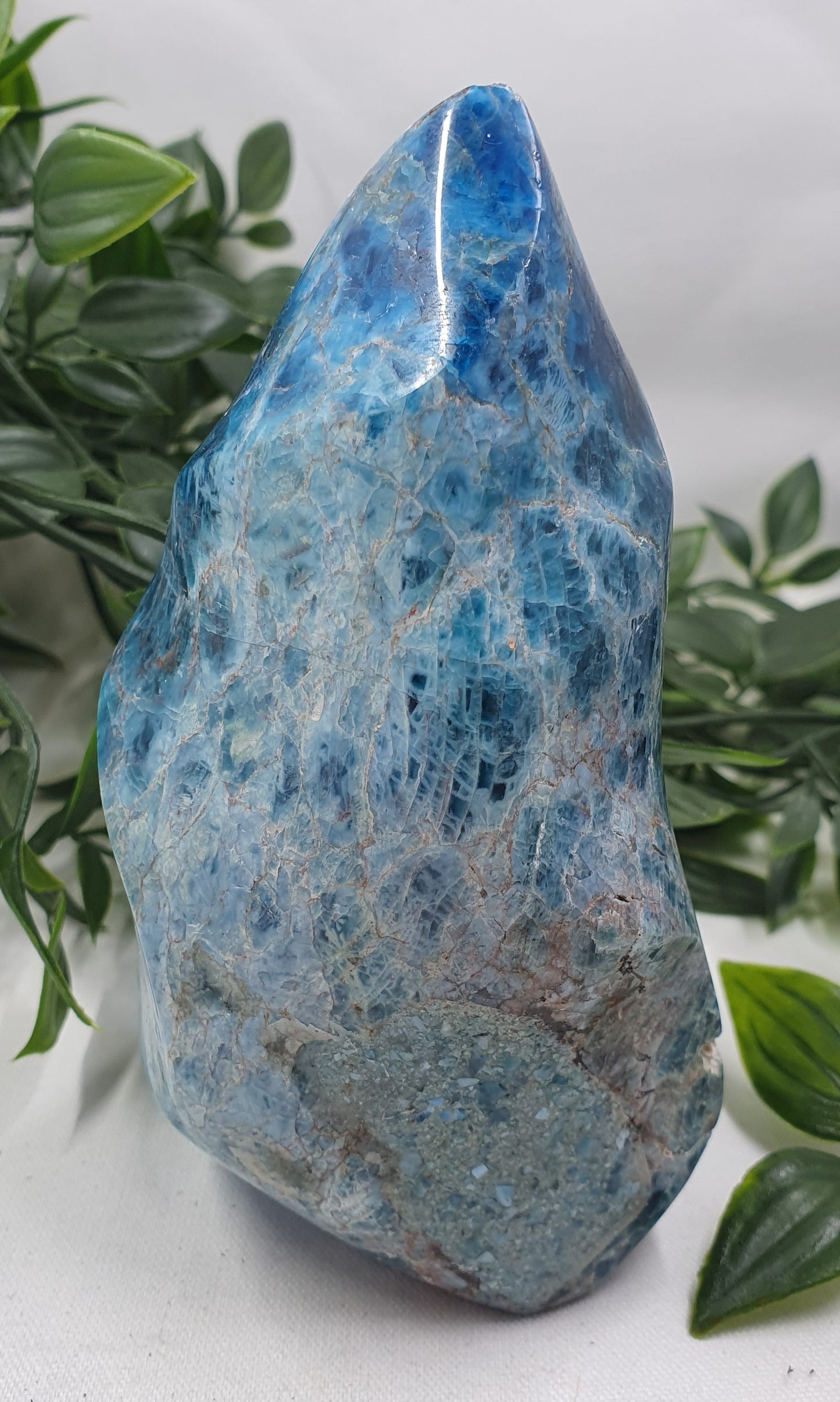 Blue Apatite Flame #2