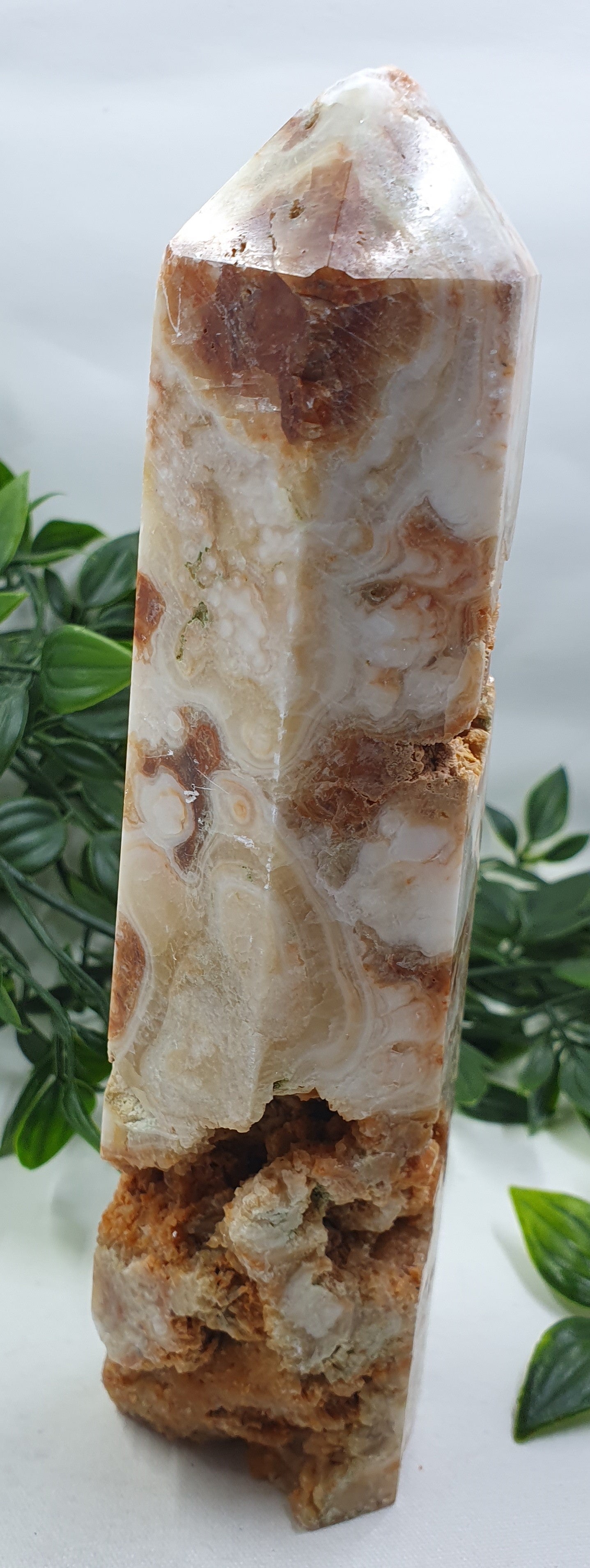 Amber Calcite Tower #4