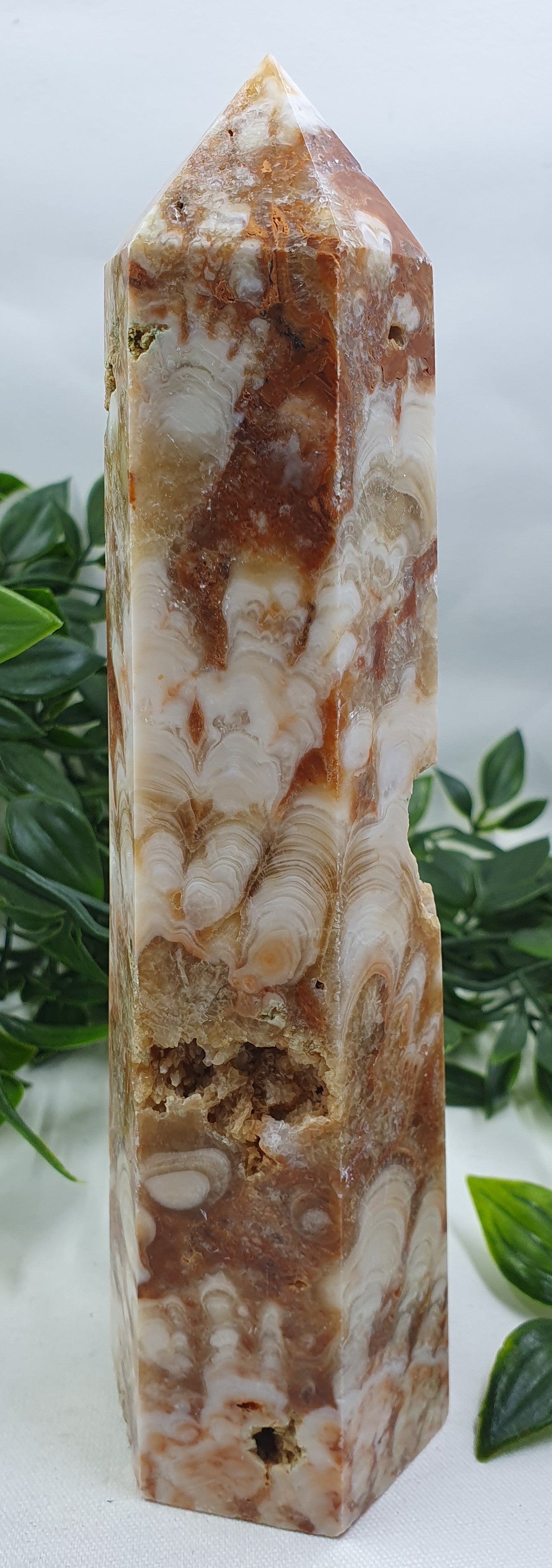 Amber Calcite Tower #5