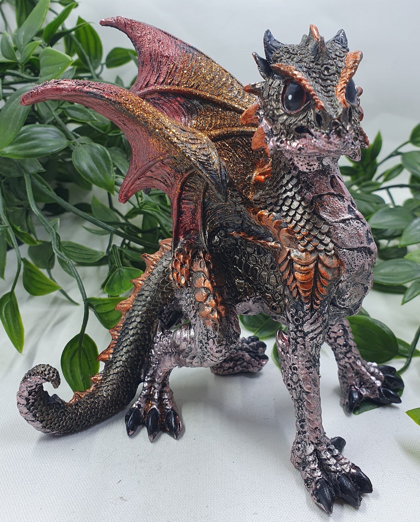 Red Dragon in Defence Pose