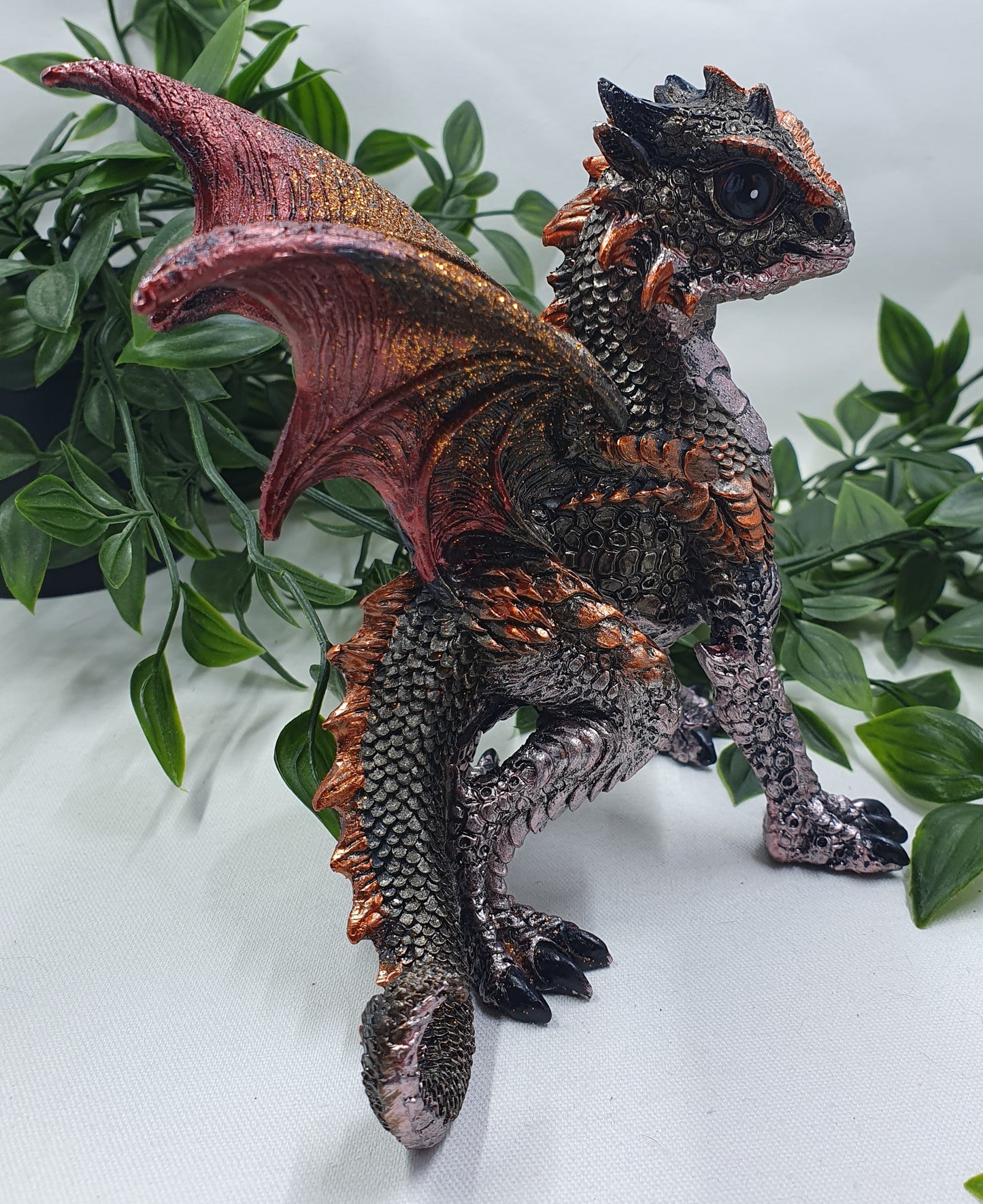 Red Dragon in Defence Pose