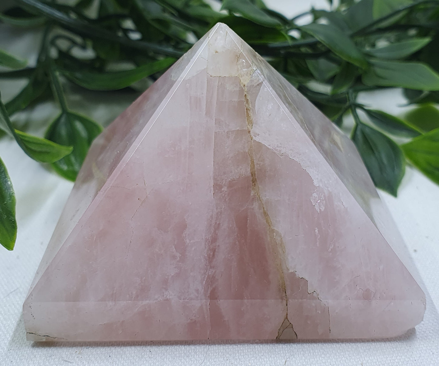 Rose Quartz Pyramid #1