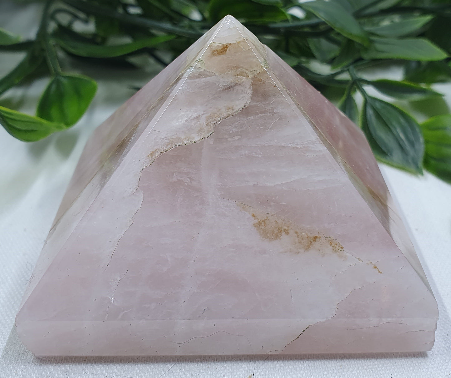 Rose Quartz Pyramid #1