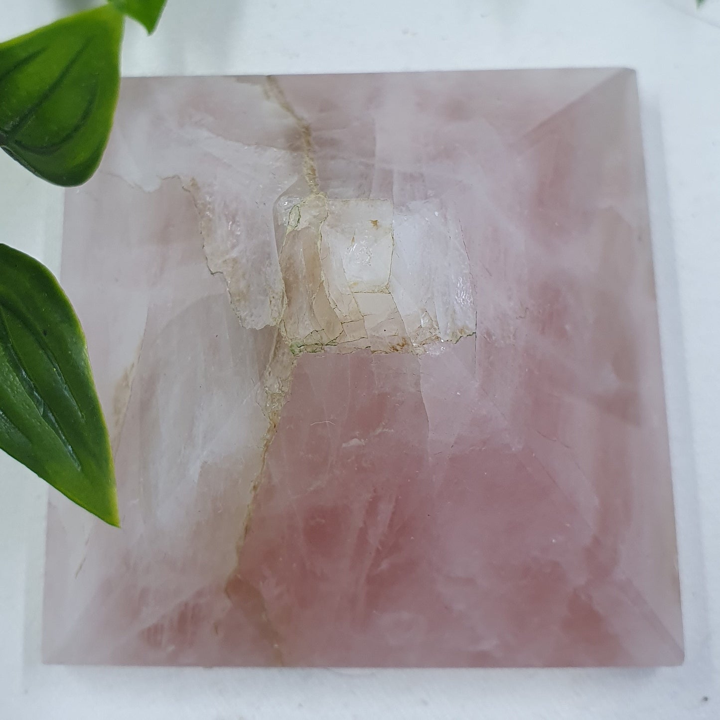 Rose Quartz Pyramid #1