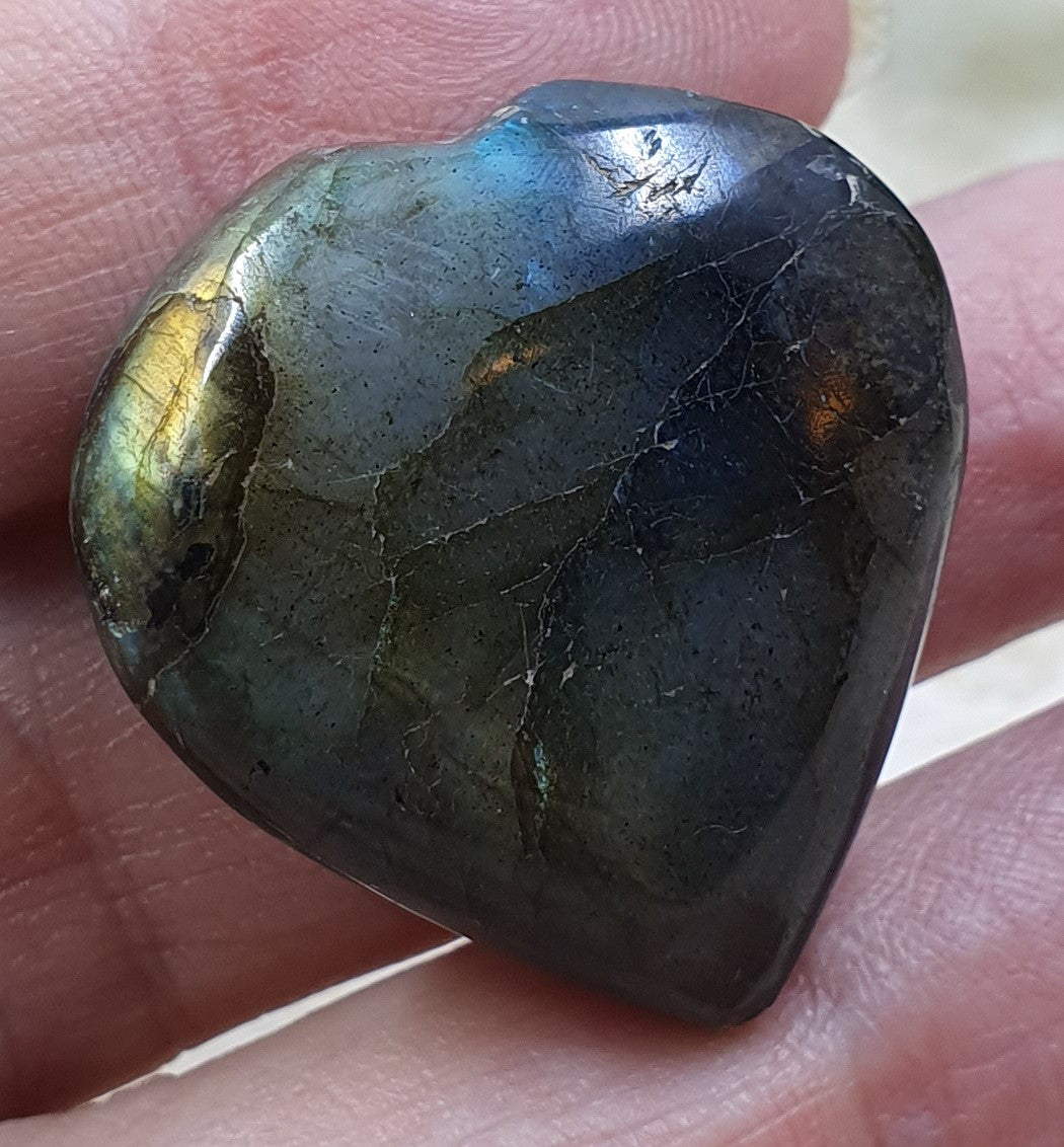 Labradorite Heart #5