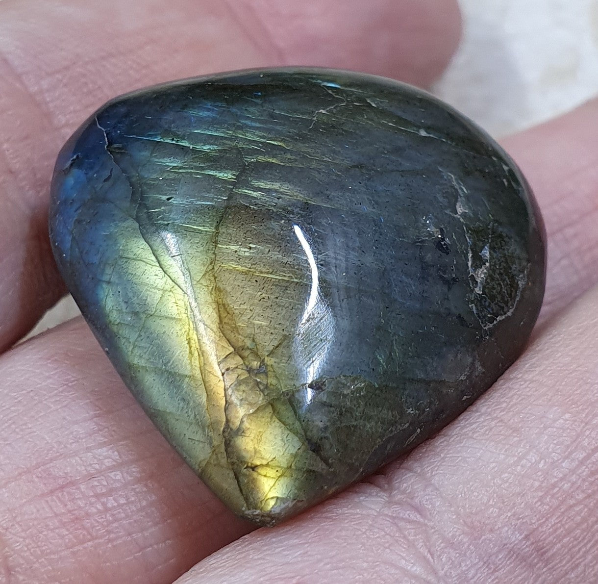 Labradorite Heart #5