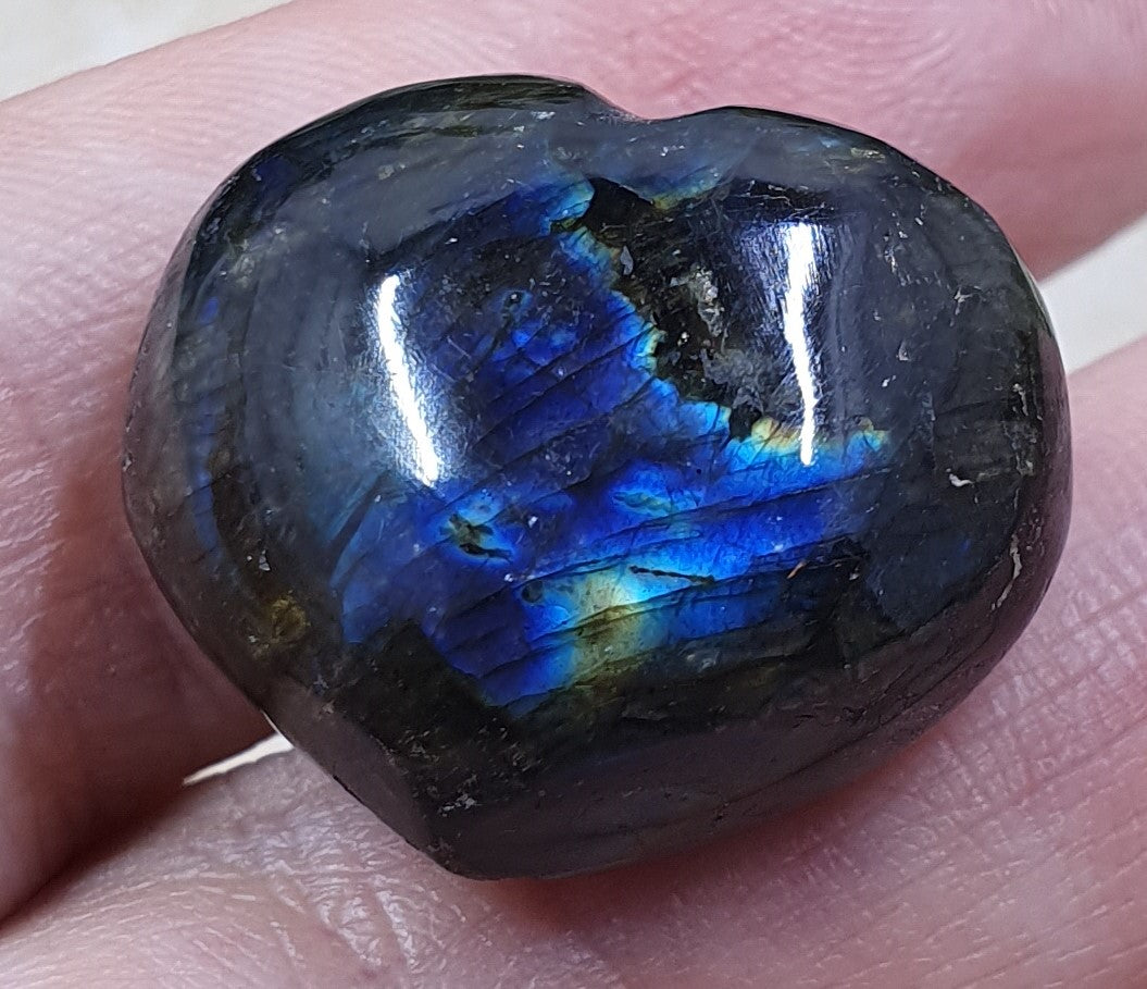 Labradorite Heart #7