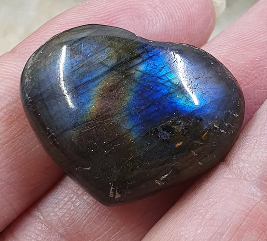 Labradorite Heart #8