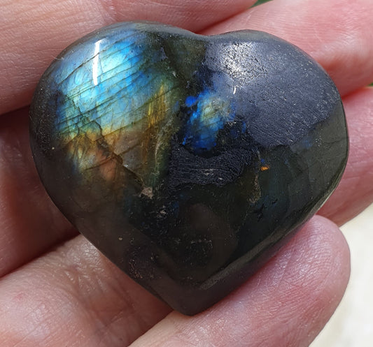 Labradorite Heart #11