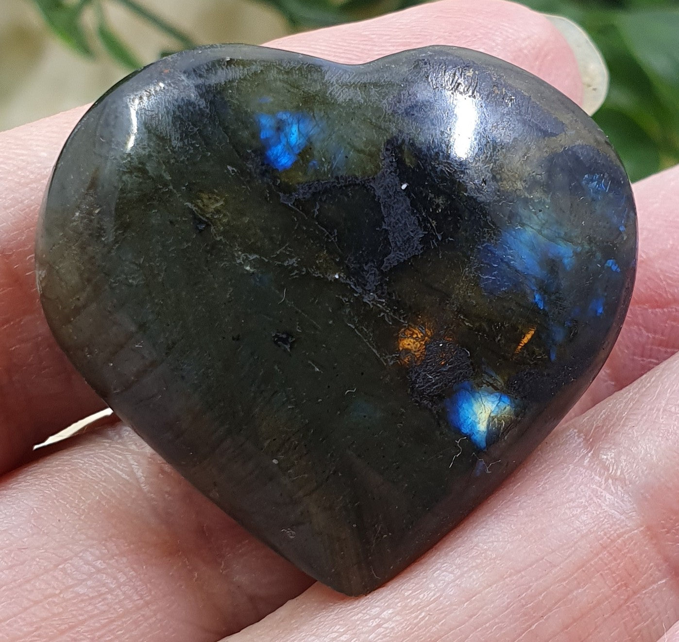 Labradorite Heart #11