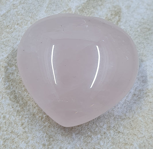 Rose Quartz Heart #2