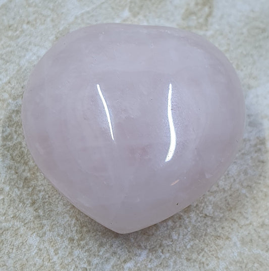 Rose Quartz Heart #3