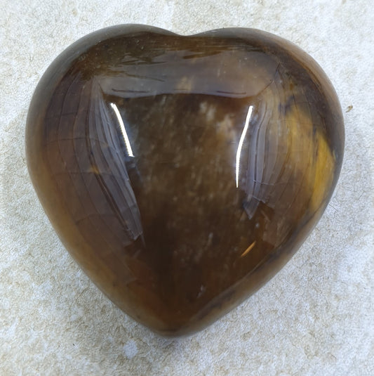 Tigers Eye Heart #3