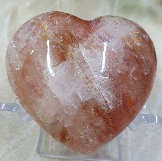 Fire Quartz Heart #2