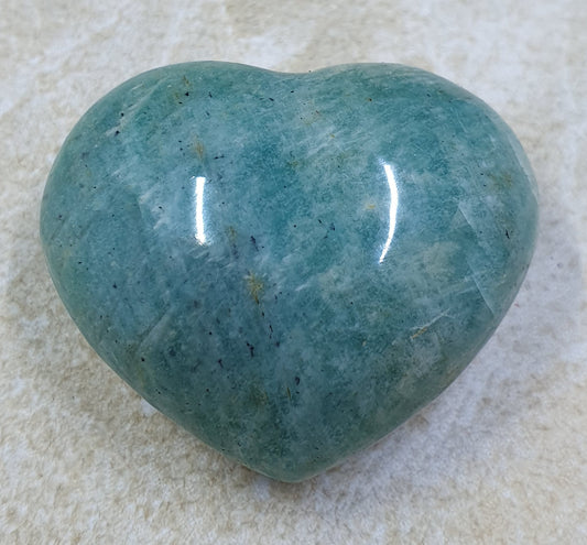 Amazonite Heart #2