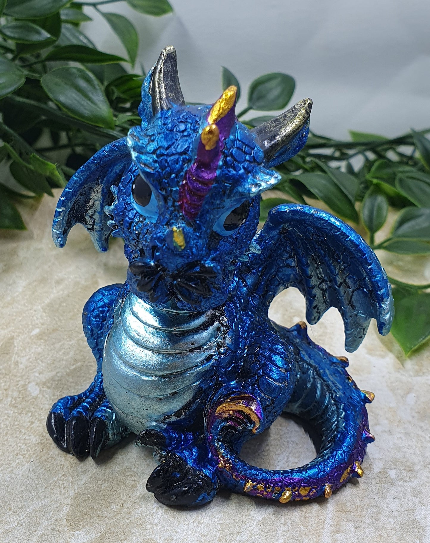 Wise Blue Dragon