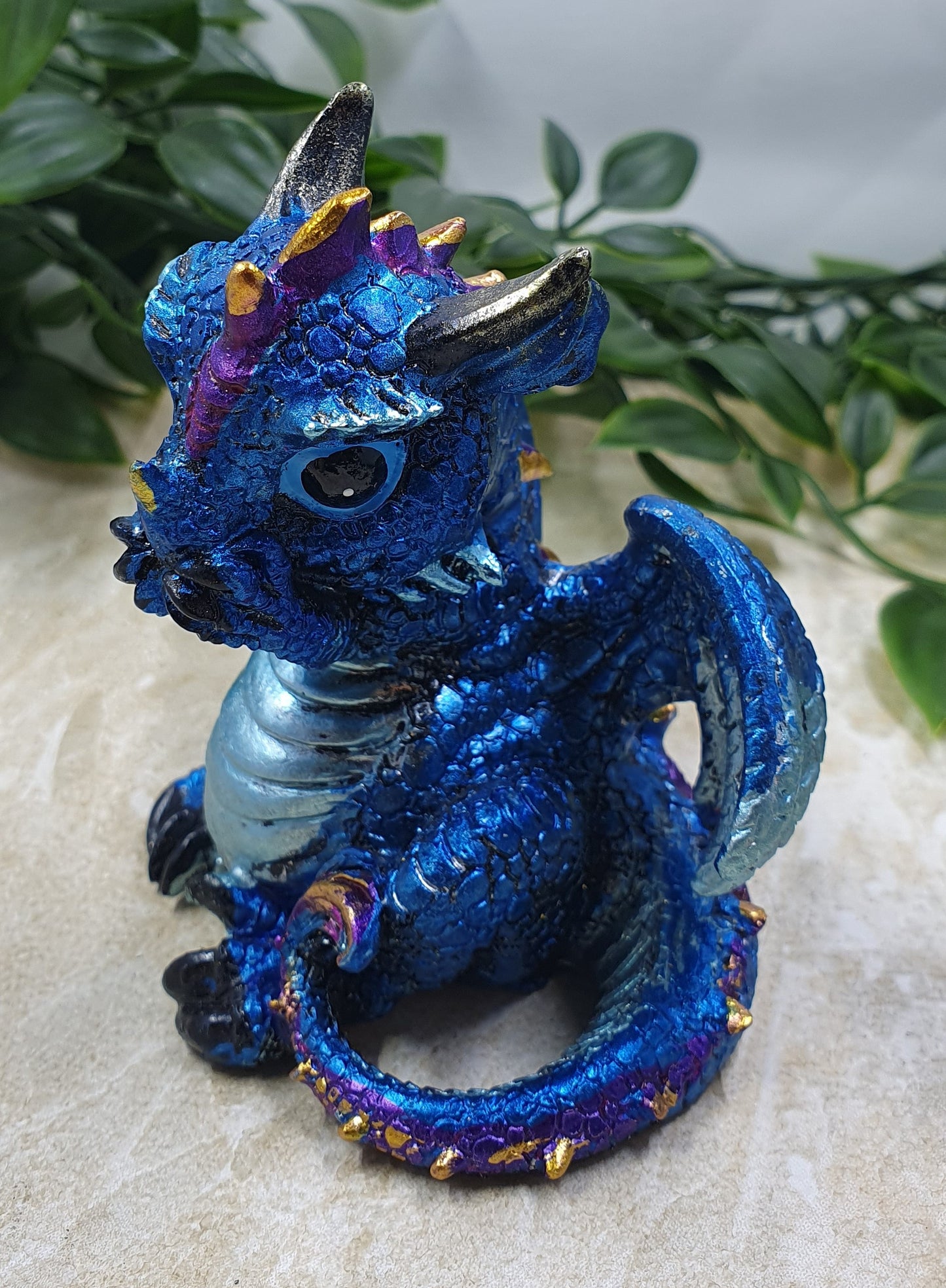 Wise Blue Dragon