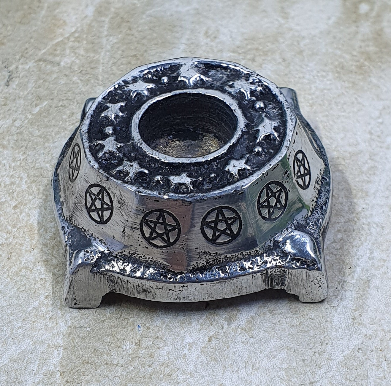 Pentacle Candle Holder