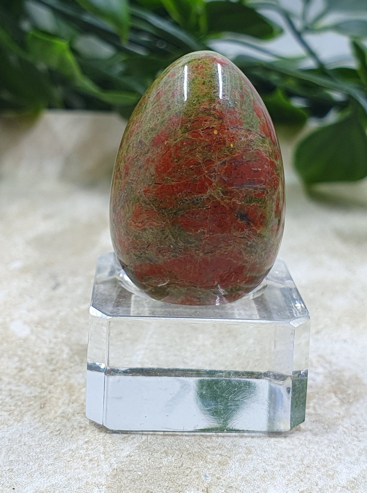 Unakite Mini Egg #1