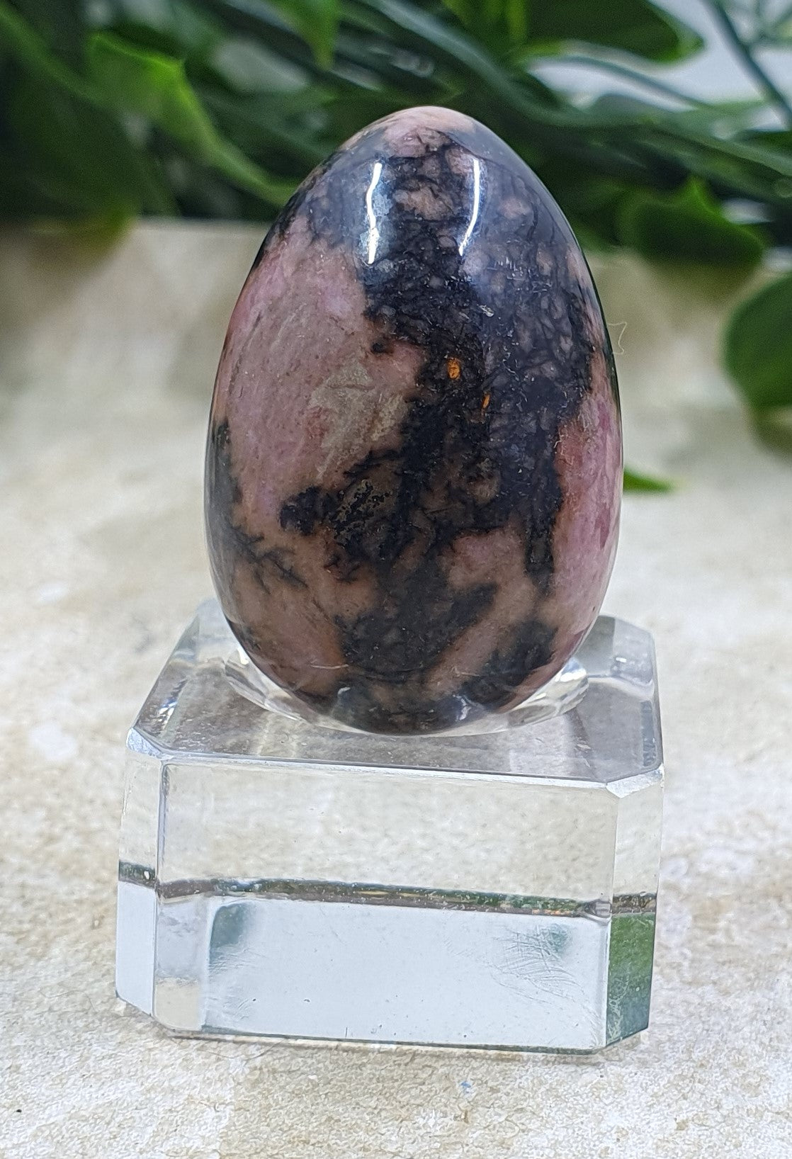 Rhodonite Mini Egg #1