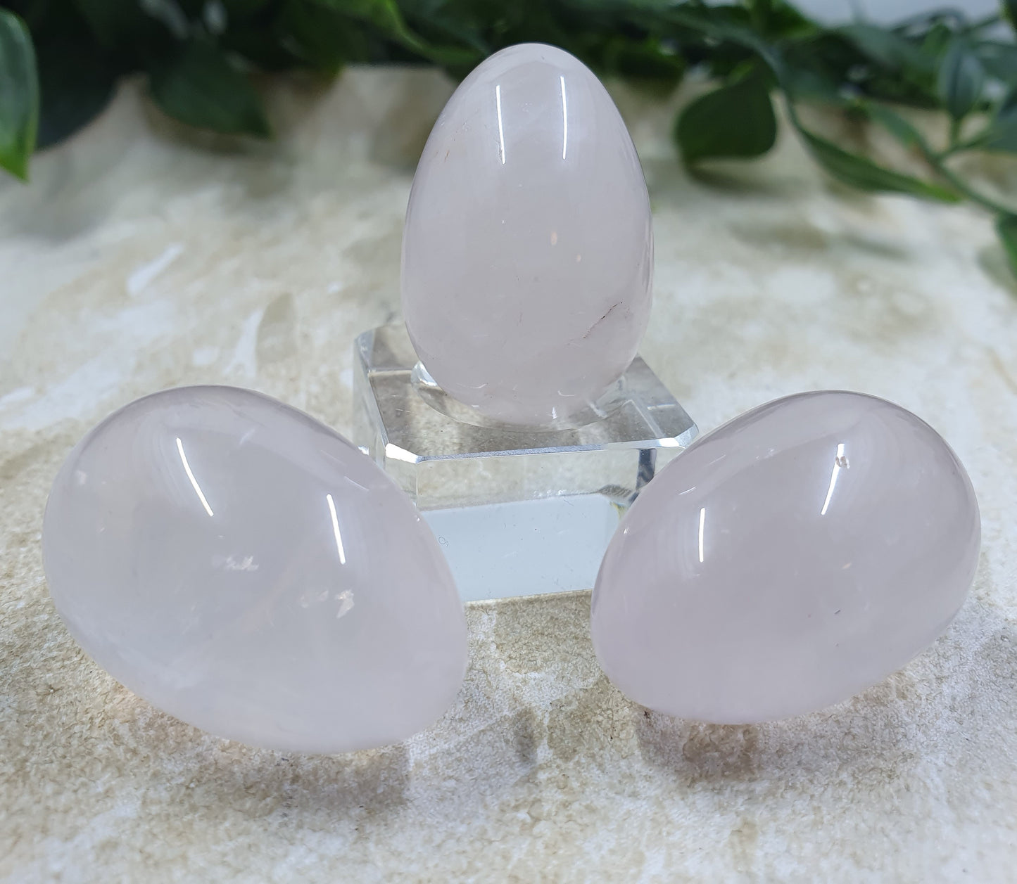 Rose Quartz Mini Egg