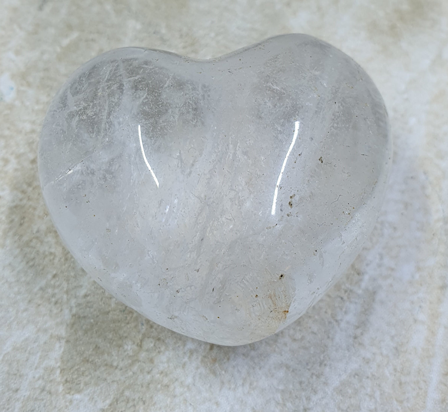 Clear Quartz Heart #3