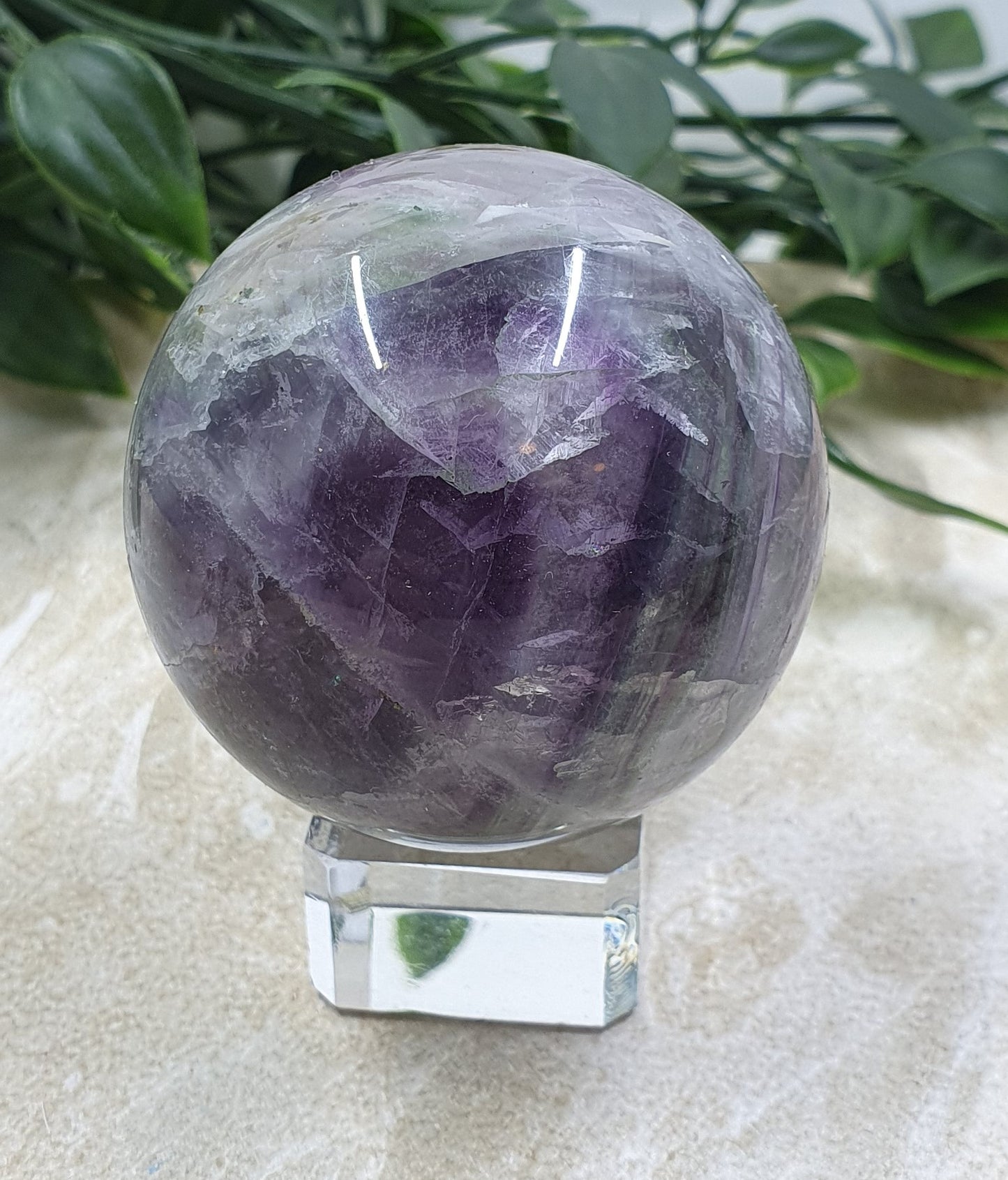 Rainbow Fluorite Sphere #1