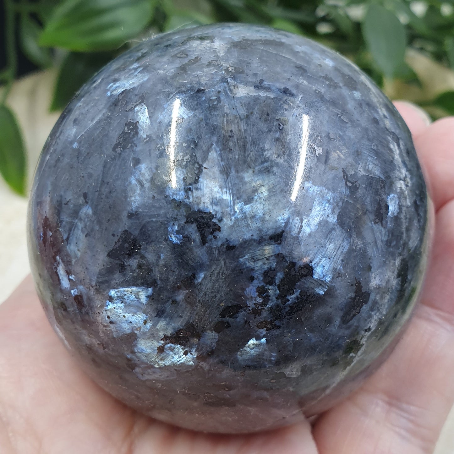 Larvikite Sphere #1