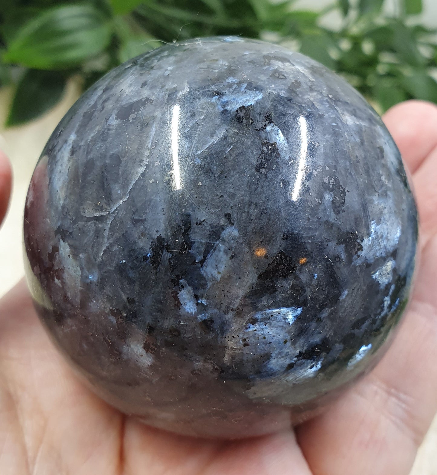 Larvikite Sphere #1