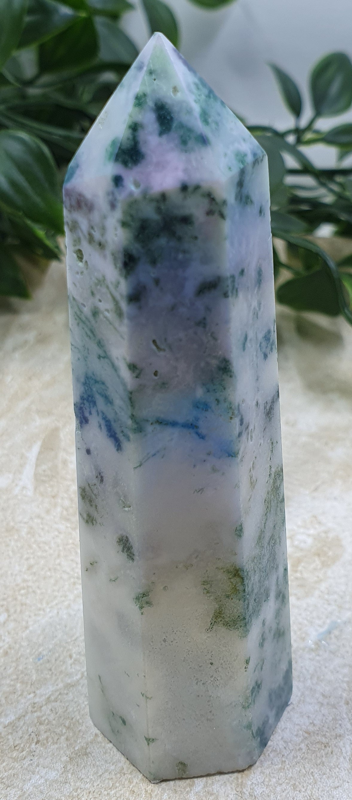 Aura Moss Agate Point #3