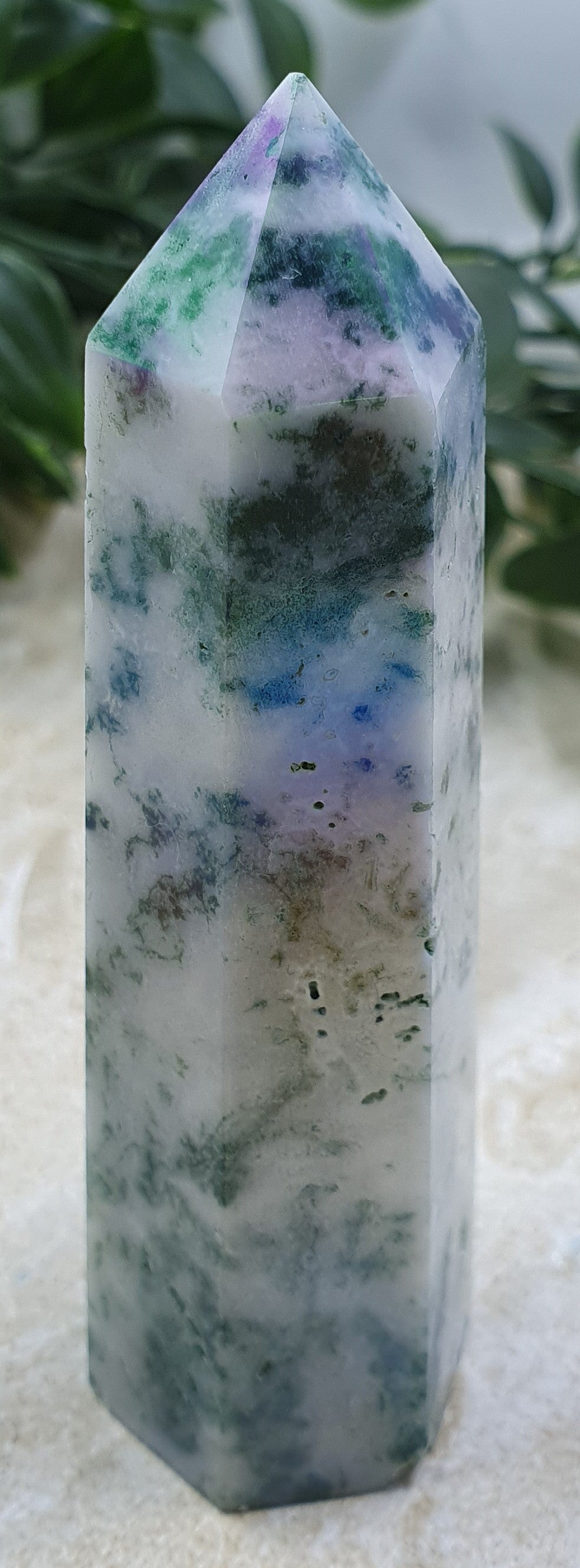 Aura Moss Agate Point #3