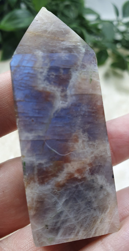 Blue Moonstone Points #6