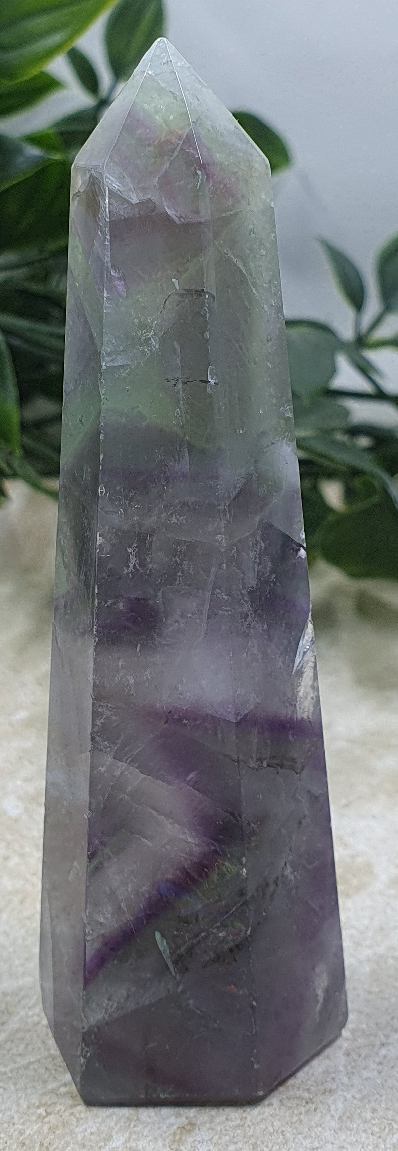 Rainbow Fluorite Point #11