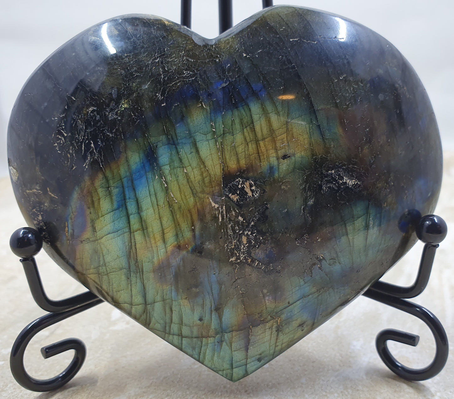 Labradorite Heart #13