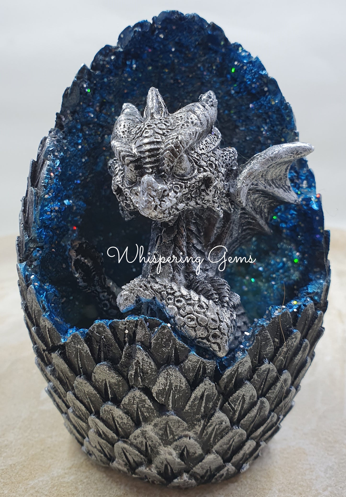 Baby Dragon in Crystal Egg