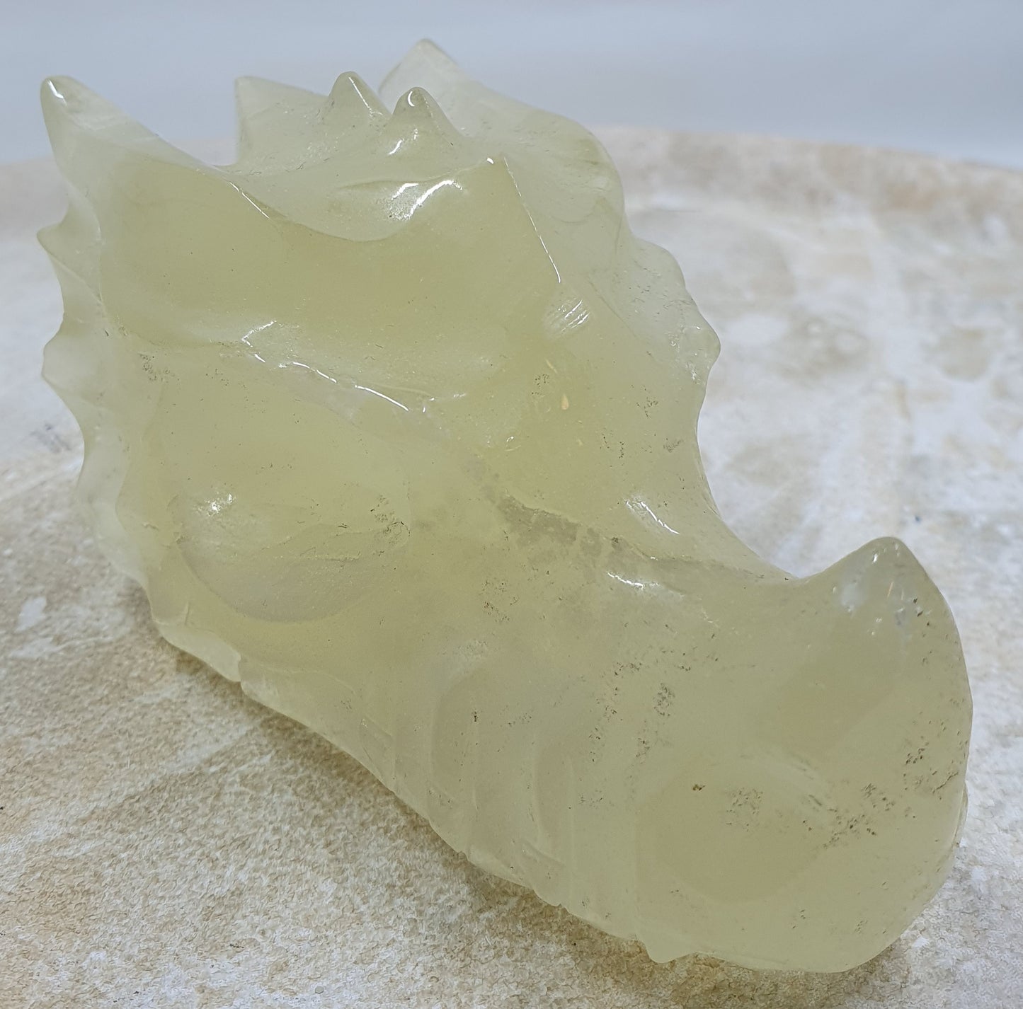 Citrine Dragon Skull #1