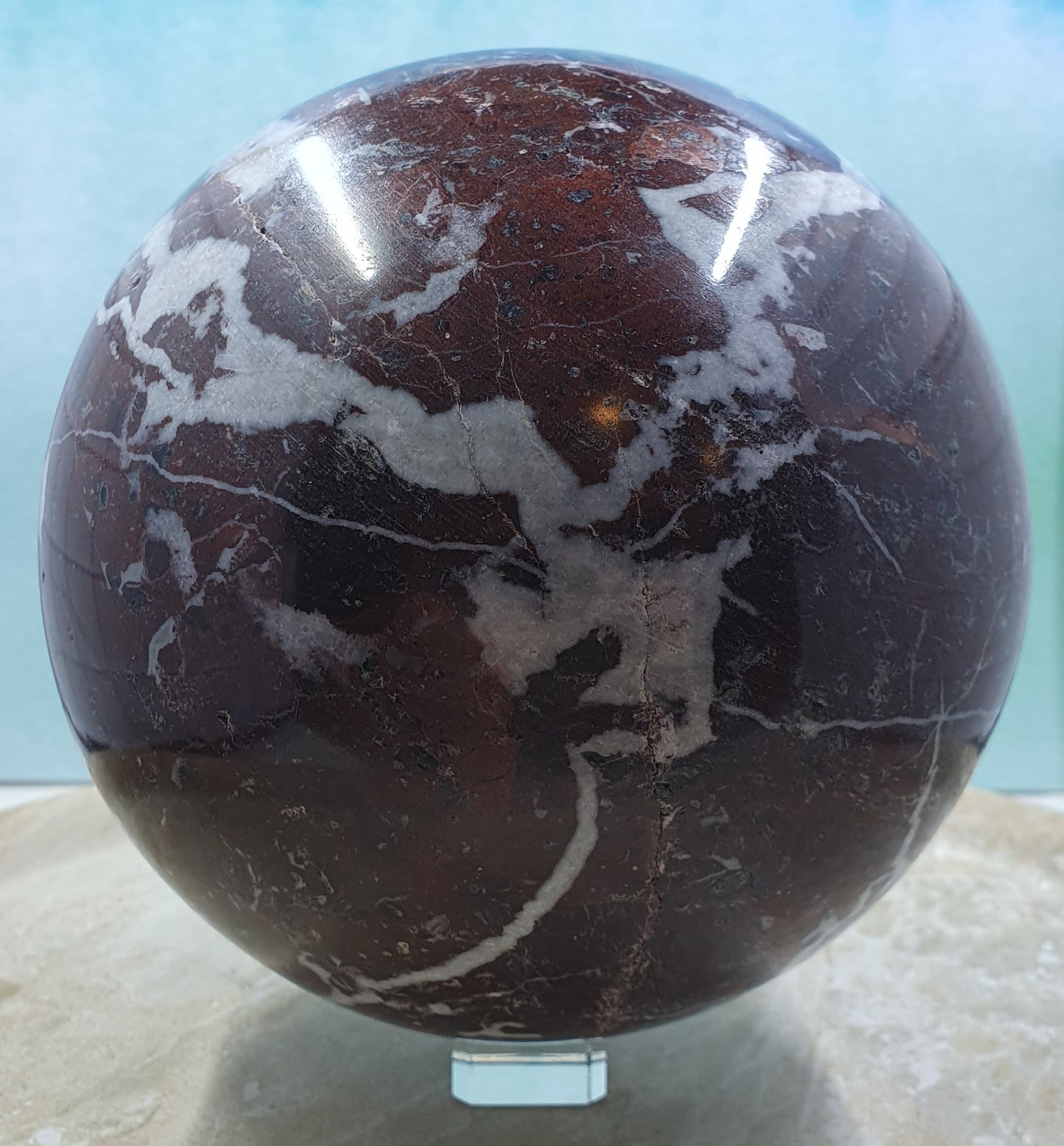 Red Onyx Sphere #1