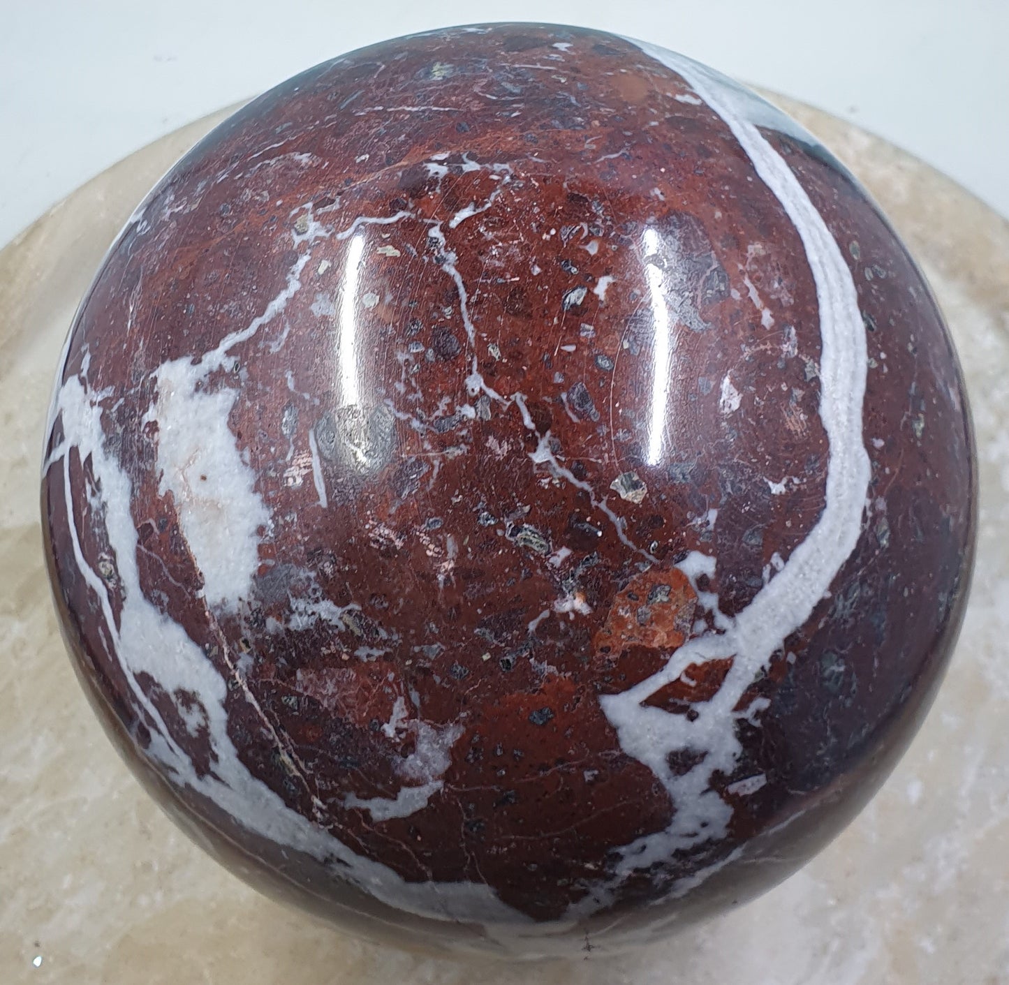 Red Onyx Sphere #1