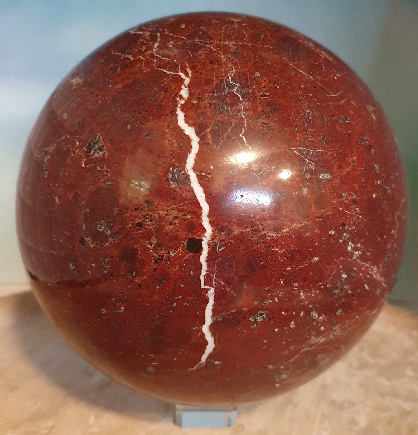 Red Onyx Sphere #2