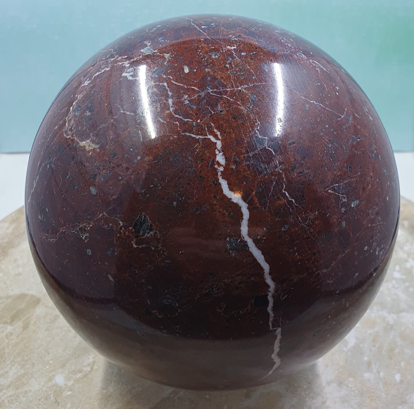 Red Onyx Sphere #2