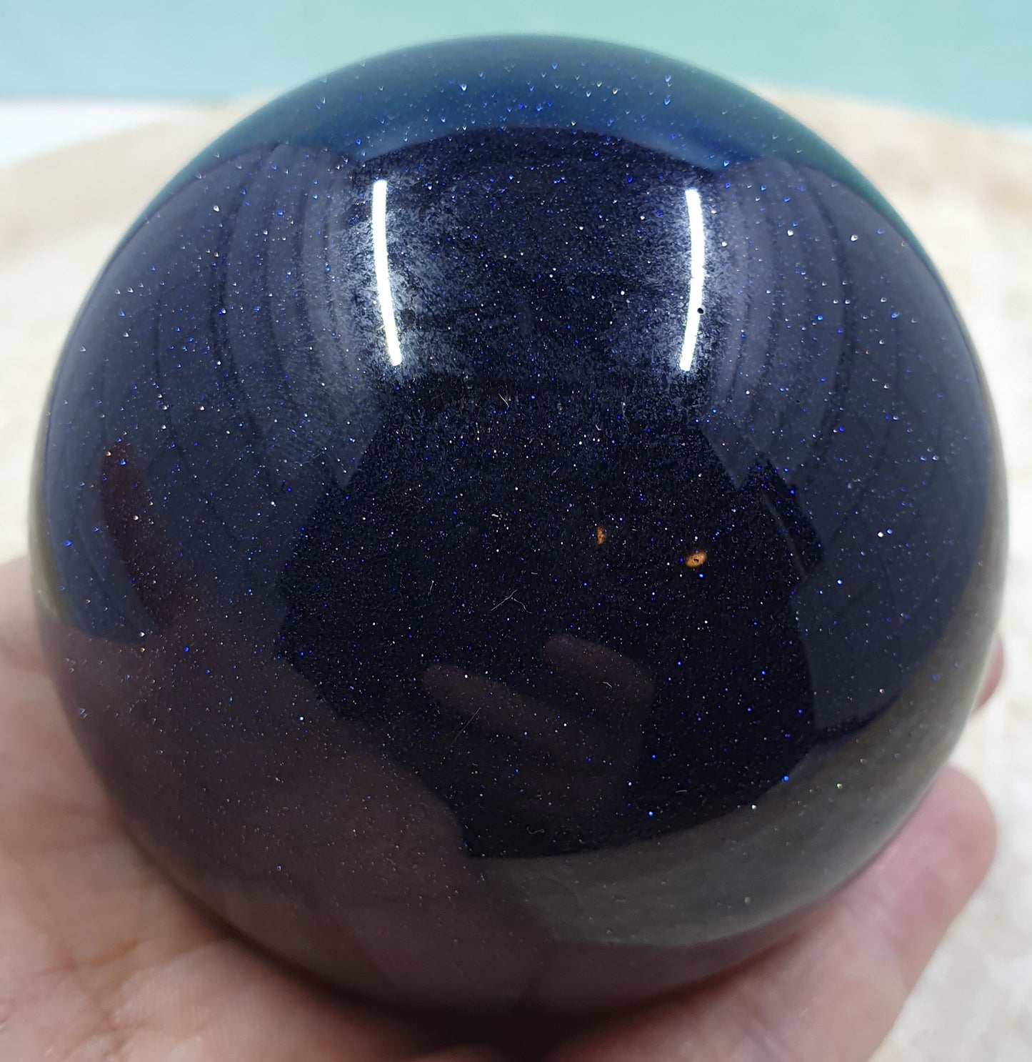 Blue Sandstone Sphere #3