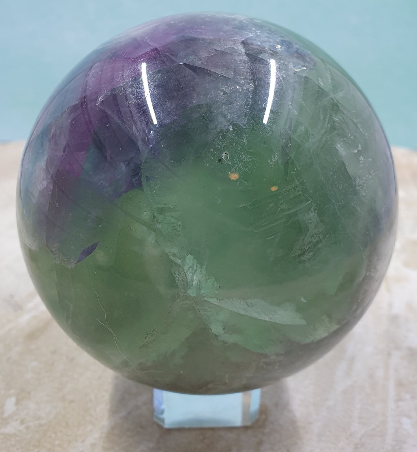 Rainbow Fluorite Sphere #3