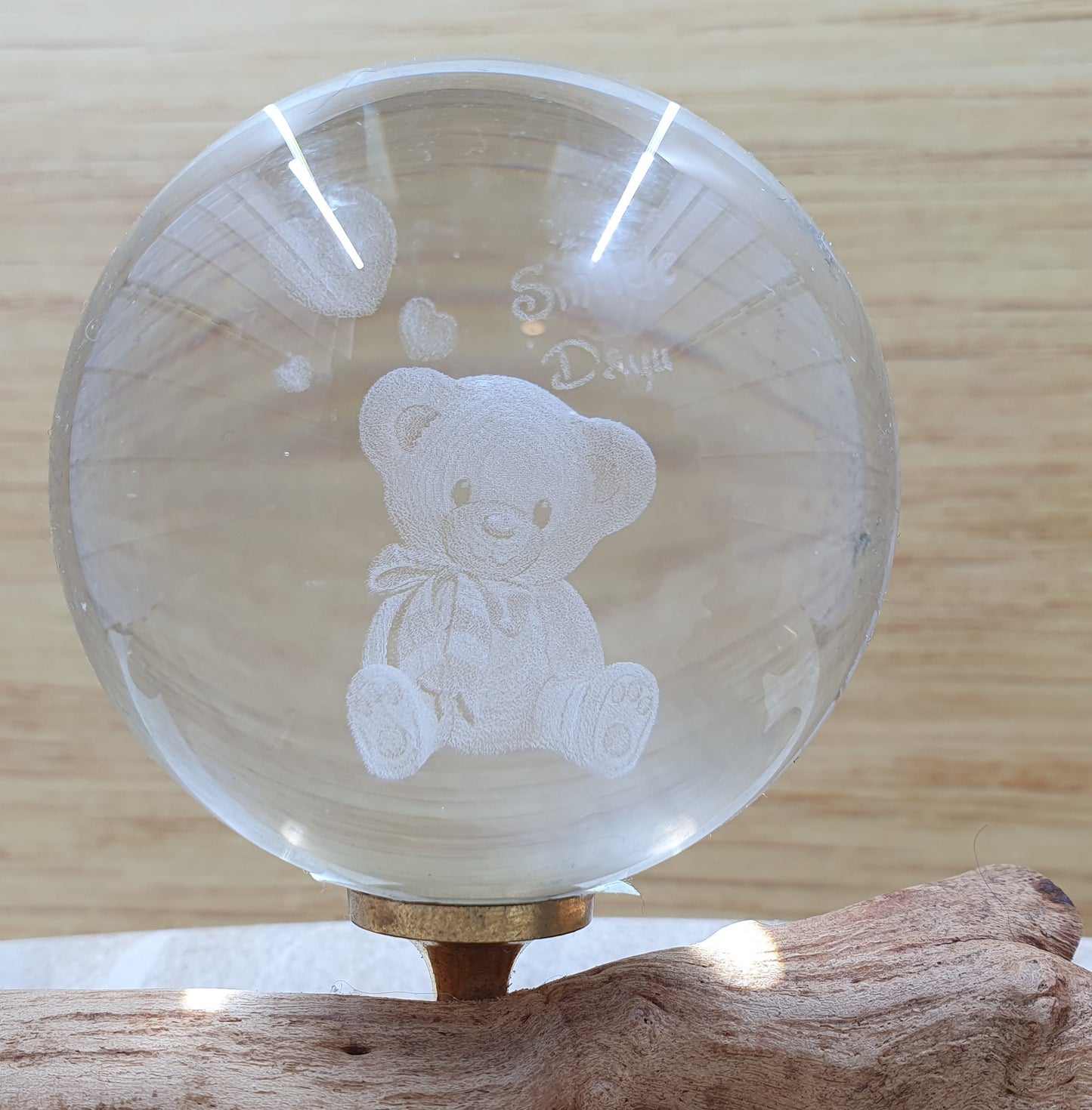 Glass Bear Sphere #1