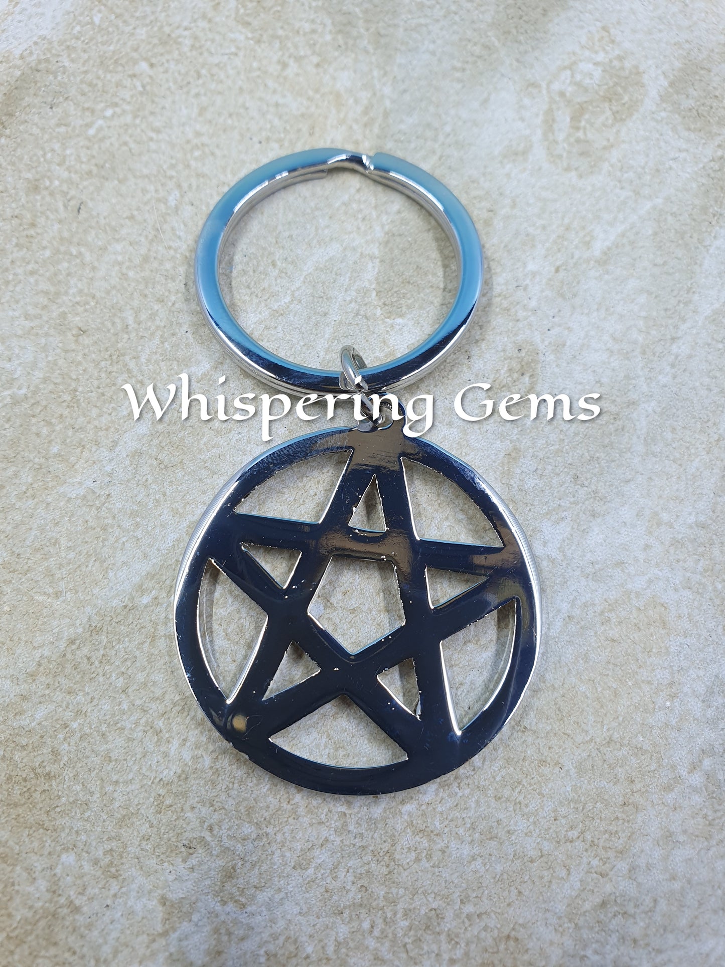 Pentagram Keychain