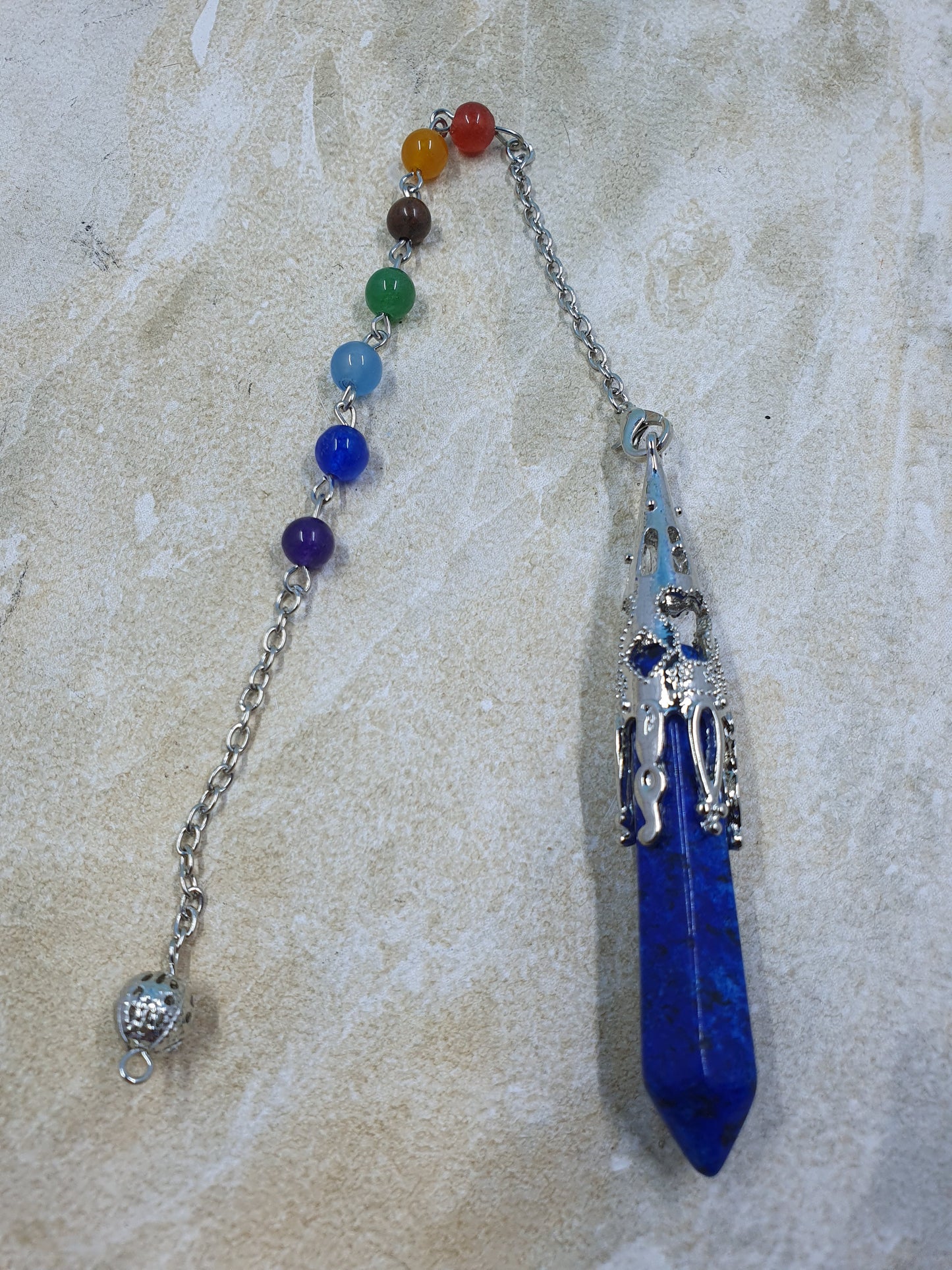 Lapis Lazuli Chakra Pendulum